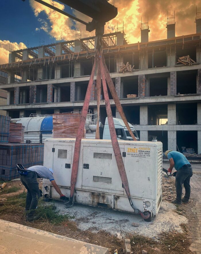 Zenit Jeneratör - jeneratör satış, kiralama ve servis çalışması