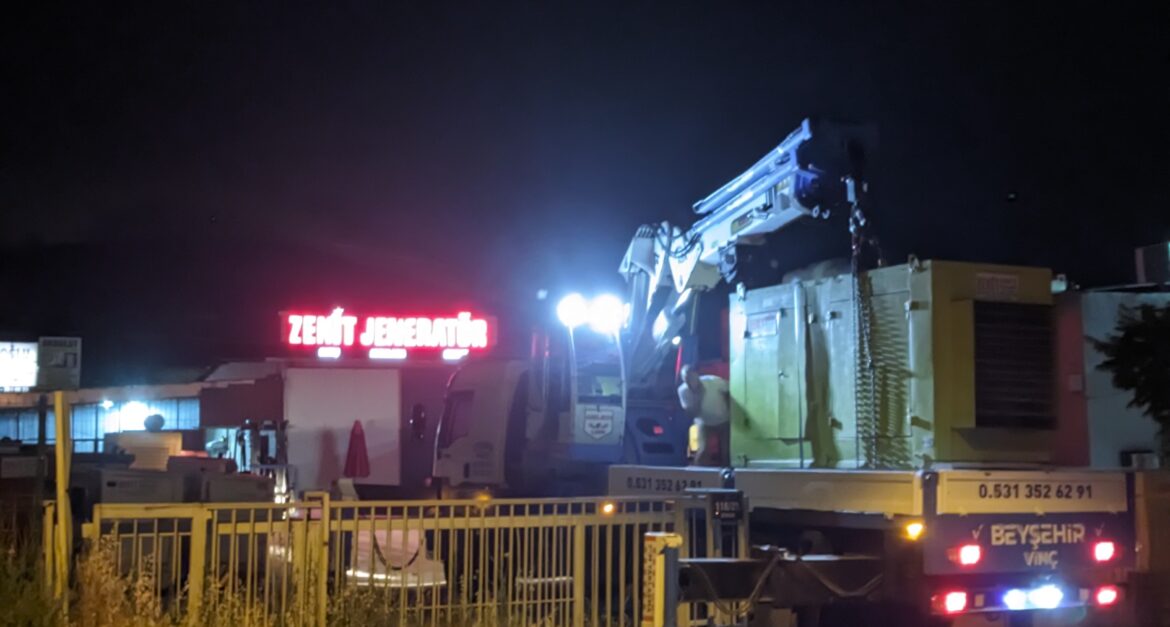 Zenit Jeneratör - jeneratör satış, kiralama ve servis çalışması