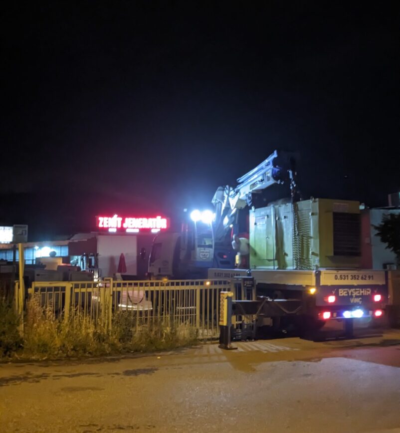 Zenit Jeneratör - jeneratör satış, kiralama ve servis çalışması