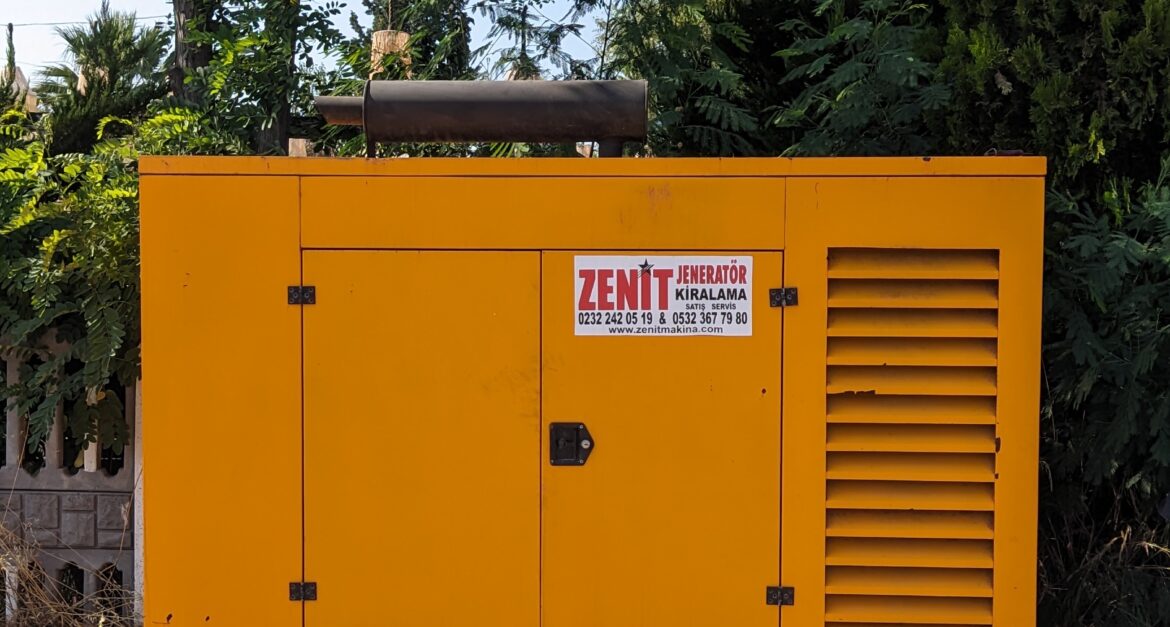 Zenit Jeneratör - jeneratör satış, kiralama ve servis çalışması